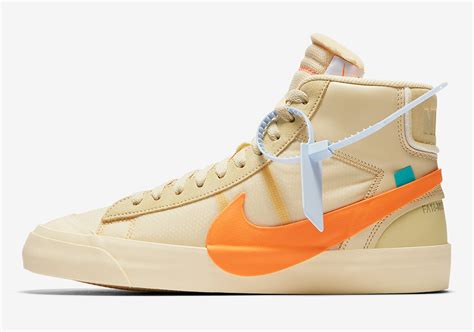 nike blazer off white false